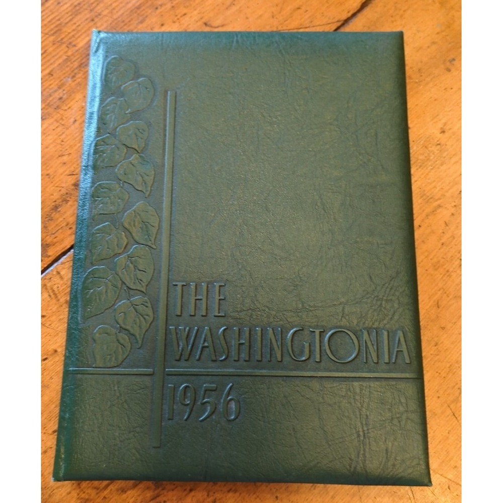 Vintage 1956 The Washingtonia Washington State Teachers College Yearbook